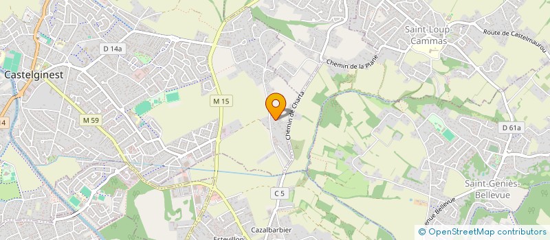 localisation de l'entreprise AIM  CASTELGINEST