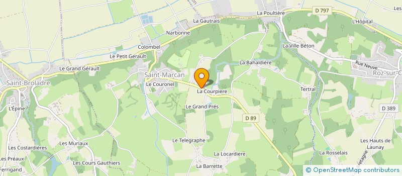 localisation de l'entreprise AIM  SAINT-MARCAN