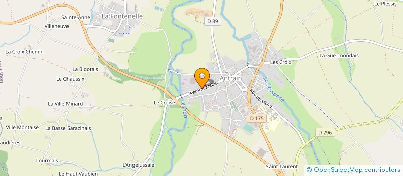 localisation de l'entreprise AIM ANTRAIN à VAL-COUESNON