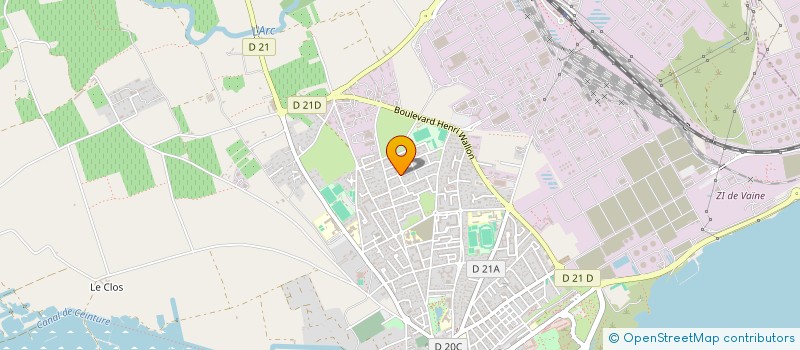 localisation de l'entreprise AIM'ART  BERRE-L'ETANG