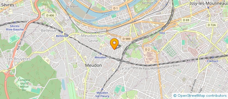 localisation de l'entreprise AIM CONSULTING GROUP à MEUDON