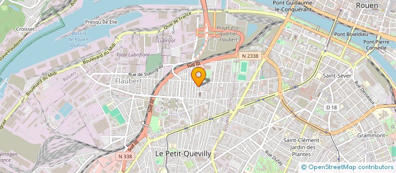 localisation de l'entreprise AIM EMEDIA à LE PETIT-QUEVILLY