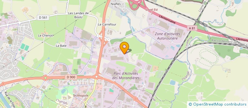 localisation de l'entreprise AIM MANAGEMENT à LAVAL