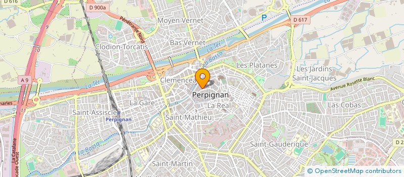 localisation de l'entreprise AIM-RIVESALTES  PERPIGNAN