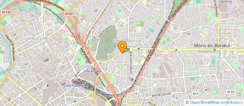 localisation de l'entreprise AIMABA à LILLE
