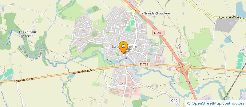 localisation de l'entreprise AIMADO à CHOLET
