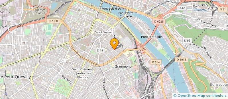 localisation de l'entreprise AIMANT LA SEINE à ROUEN