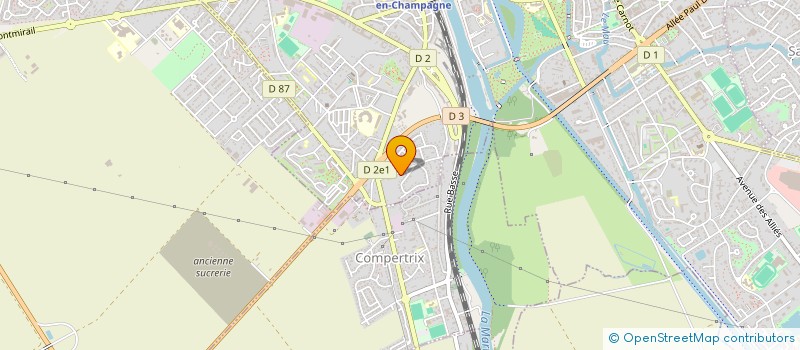 localisation de l'entreprise AIMARA à CHALONS-EN-CHAMPAGNE
