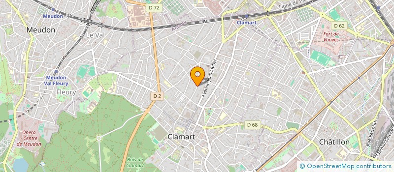 localisation de l'entreprise AIMARIE  CLAMART