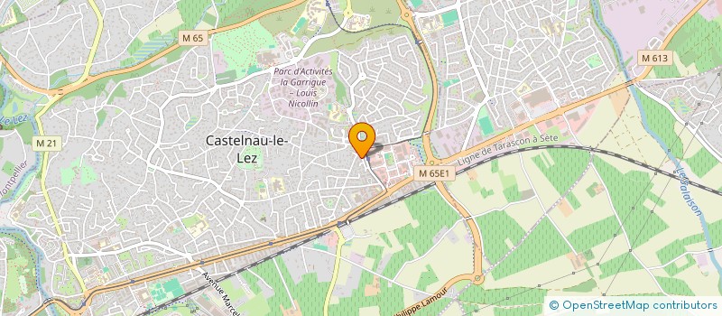 localisation de l'entreprise AIMDOC à CASTELNAU-LE-LEZ