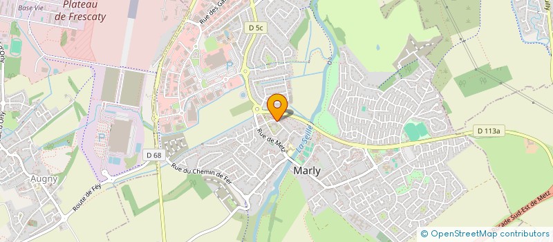 localisation de l'entreprise AIME 21 à MARLY