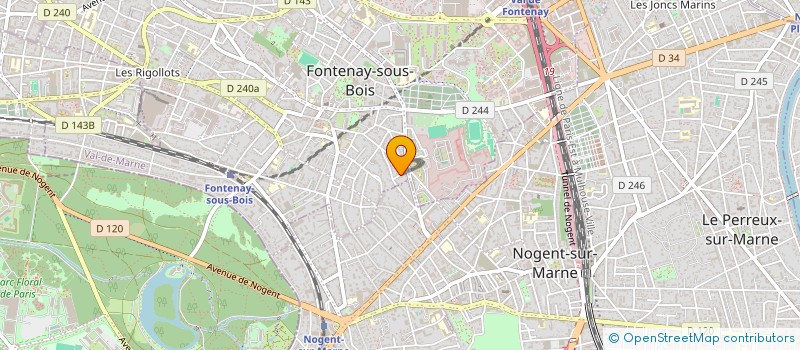 localisation de l'entreprise AIME à FONTENAY-SOUS-BOIS