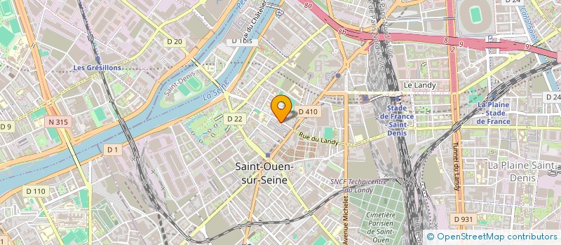 localisation de l'entreprise AIME à SAINT-OUEN-SUR-SEINE