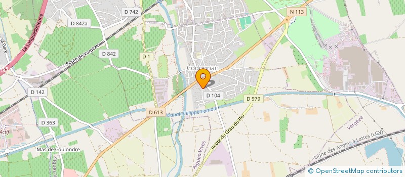 localisation de l'entreprise AIME BELIN CONSTRUCTION  CODOGNAN