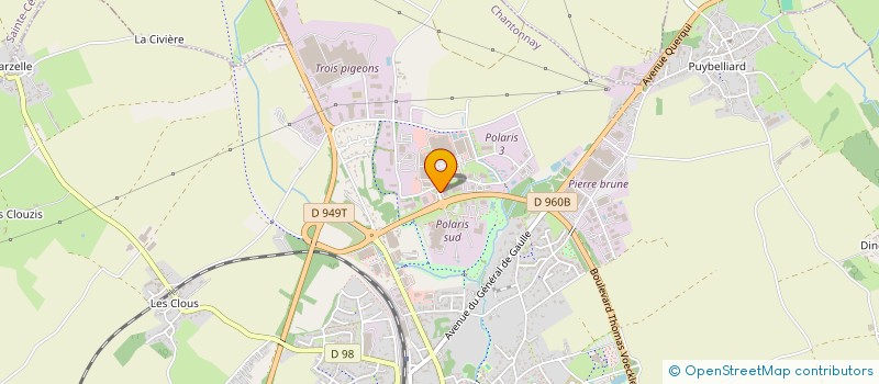 localisation de l'entreprise AIME BONNET ET ASSOCIES  CHANTONNAY