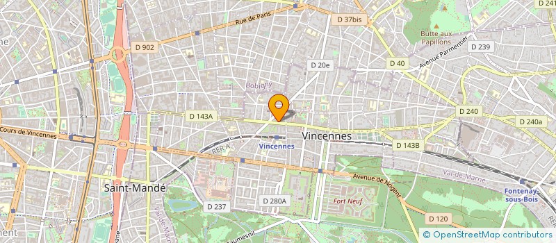 localisation de l'entreprise AIME CES CUISINES à VINCENNES