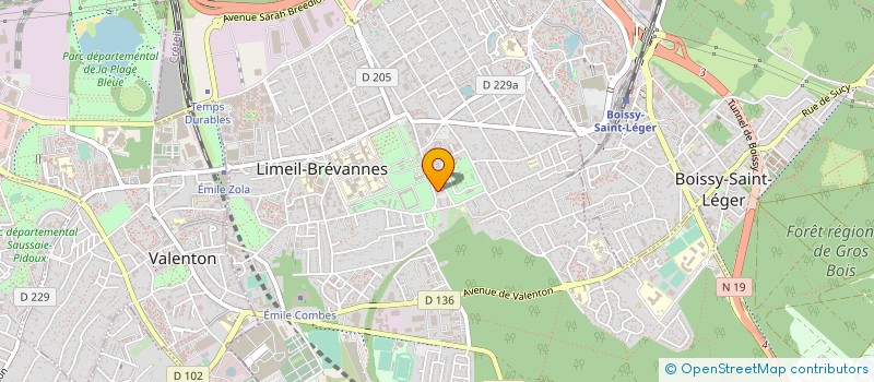localisation de l'entreprise AIME & CO à LIMEIL-BREVANNES