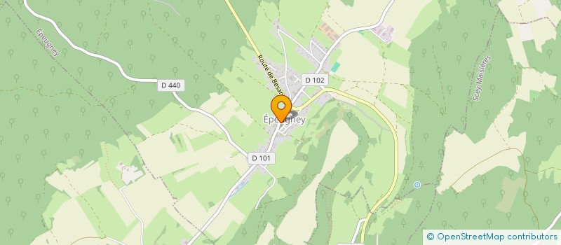 localisation de l'entreprise AIME FLORIN  EPEUGNEY