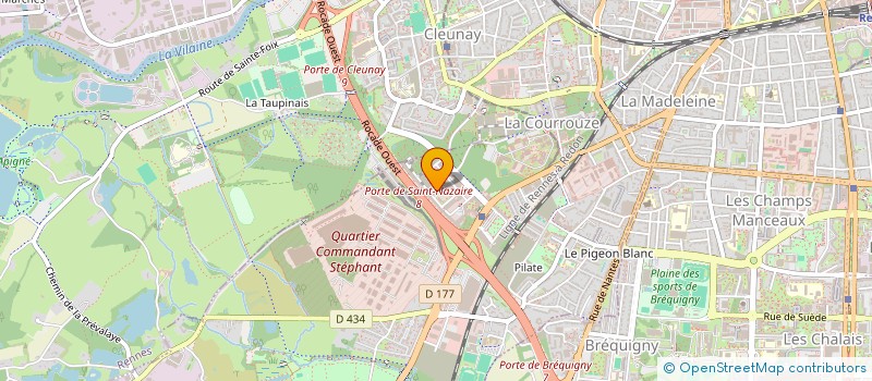 localisation de l'entreprise AIME GRAND RUE  SAINT-JACQUES-DE-LA-LANDE