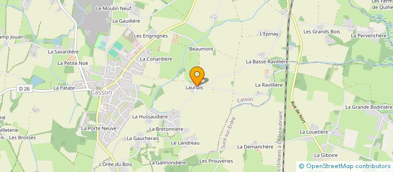 localisation de l'entreprise AIME HOLDING  CASSON