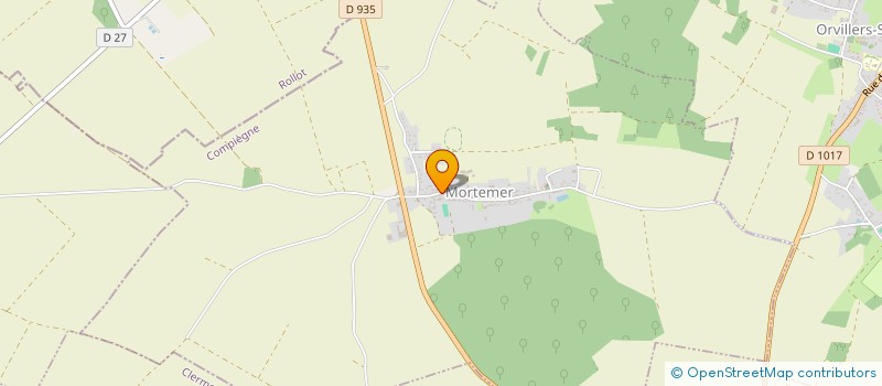 localisation de l'entreprise AIME MOI A GRANDIR à MORTEMER