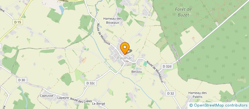 localisation de l'entreprise AIME SUSHI  PAULHAC