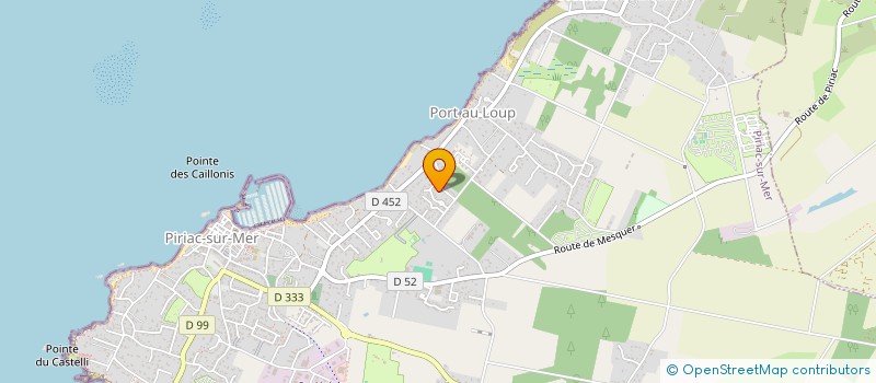 localisation de l'entreprise AIME TP à PIRIAC-SUR-MER