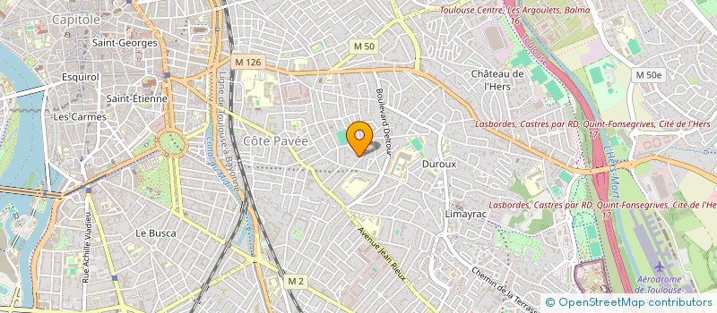 localisation de l'entreprise AIMED2  TOULOUSE