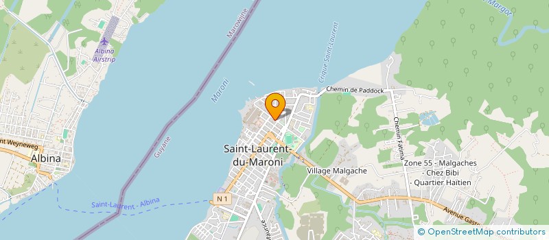 localisation de l'entreprise AIMEDON à SAINT-LAURENT-DU-MARONI