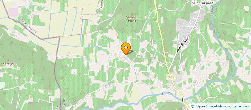 localisation de l'entreprise AIMEE 3  SUZE-LA-ROUSSE