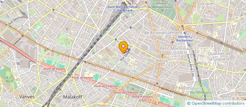 localisation de l'entreprise AIMEE DESIGN  PARIS