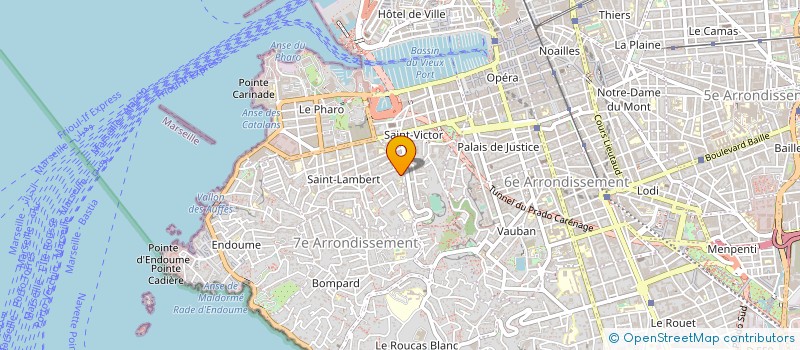 localisation de l'entreprise AIMEE PLONGEE à MARSEILLE