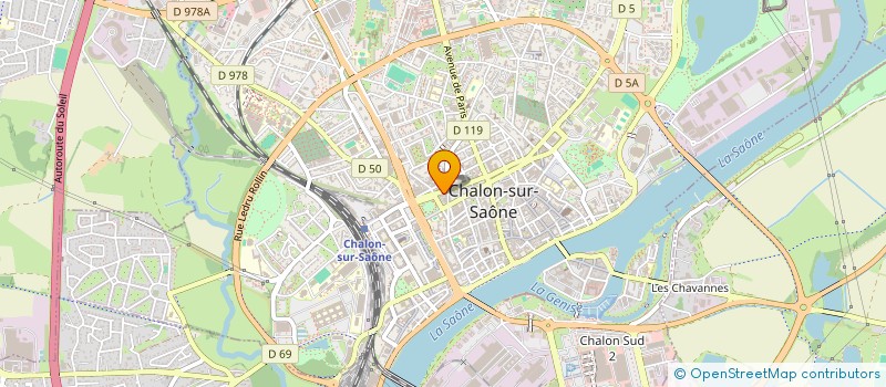 localisation de l'entreprise AIMEN FOOD à CHALON-SUR-SAONE