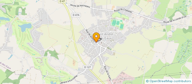 localisation de l'entreprise AIMEPLAIRE  SAINT-ANDRE-DES-EAUX