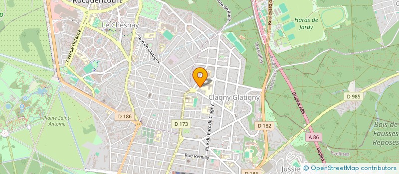 localisation de l'entreprise AIMER ET SERVIR LE MALADE à VERSAILLES
