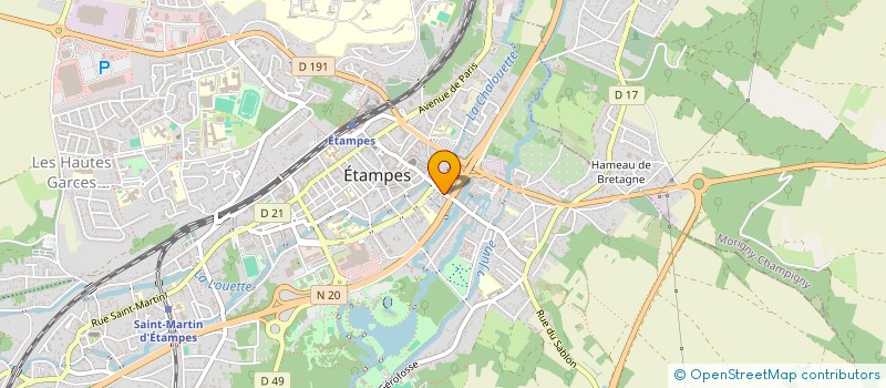 localisation de l'entreprise AIMER PARLER FRANCAIS à ETAMPES