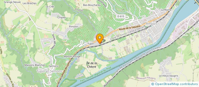 localisation de l'entreprise AIMES TES AILES  TUPIN-ET-SEMONS