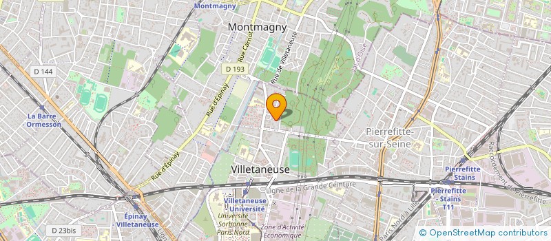 localisation de l'entreprise AIMESSCO à VILLETANEUSE