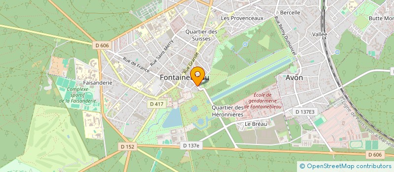 localisation de l'entreprise AIMEZ VOUS BRAHMS à FONTAINEBLEAU