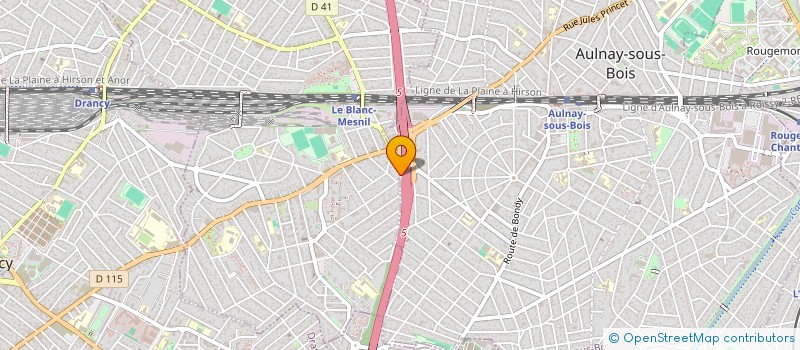 localisation de l'entreprise AIMEZAIRE à LE BLANC-MESNIL