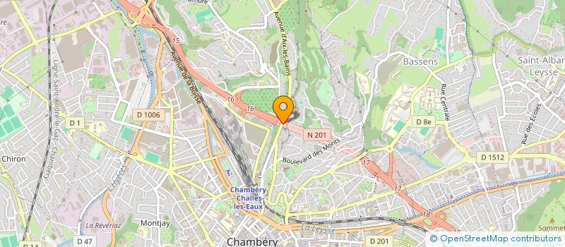 localisation de l'entreprise AIMIE TRAVEL à CHAMBERY