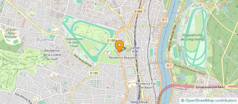 localisation de l'entreprise AIMINDWORKS à SAINT-CLOUD