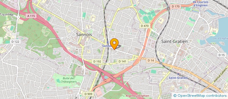 localisation de l'entreprise AIMINENCE  SANNOIS