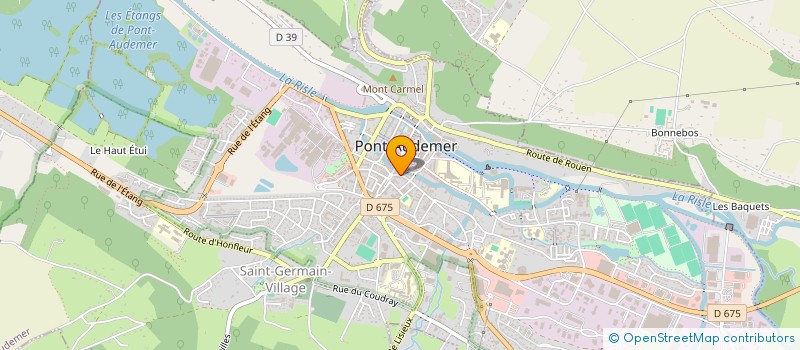 localisation de l'entreprise AIMK à PONT-AUDEMER