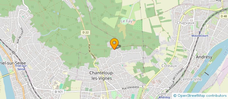 localisation de l'entreprise AIMKIU TECHNOLOGY à CHANTELOUP-LES-VIGNES