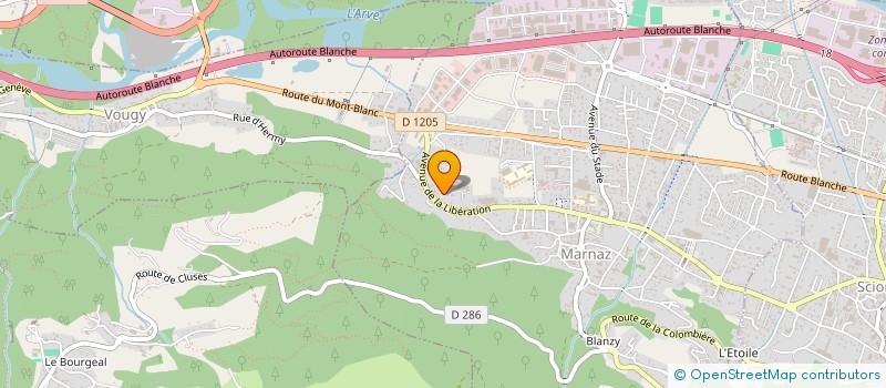 localisation de l'entreprise AIMONE WOOD CONCEPT  MARNAZ