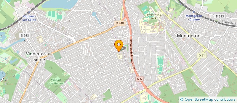 localisation de l'entreprise AIMONS-NOUS VIVANT à VIGNEUX-SUR-SEINE