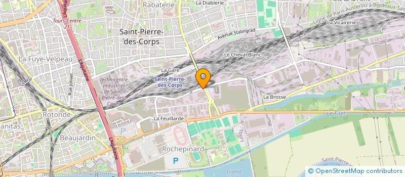 localisation de l'entreprise AIMONS NOUS VIVANT  SAINT-PIERRE-DES-CORPS