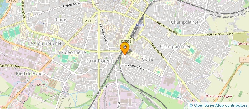 localisation de l'entreprise AIMONS-NOUS VIVANTS  NIORT