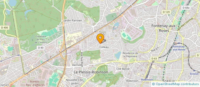localisation de l'entreprise AIMOTION à LE PLESSIS-ROBINSON
